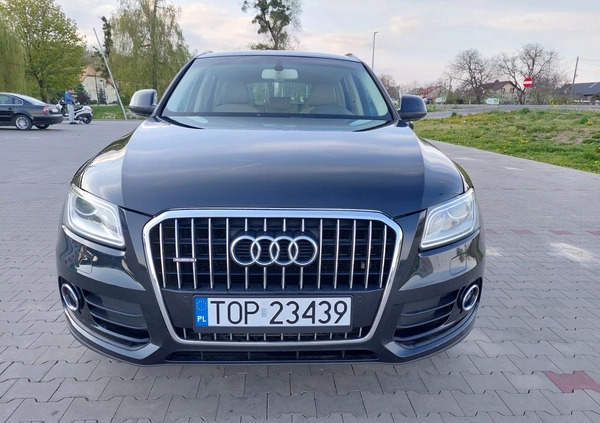 Audi Q5 cena 65700 przebieg: 256000, rok produkcji 2013 z Skoczów małe 154